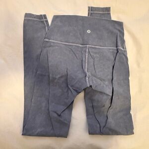 lululemon blue grey leggings